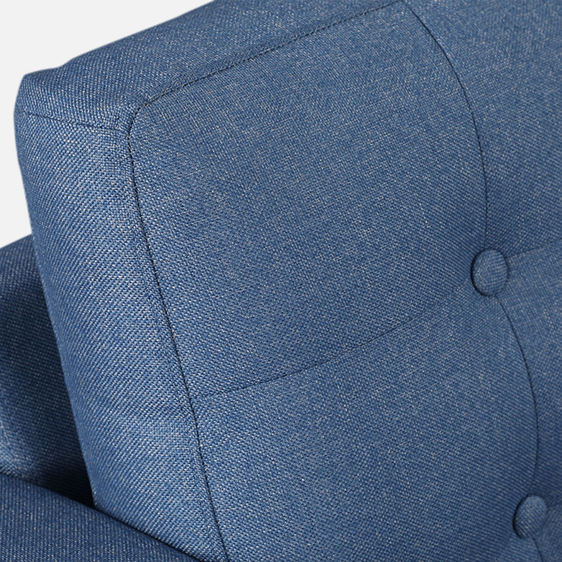 GARCIA Fabric Lounger in Blue Colour