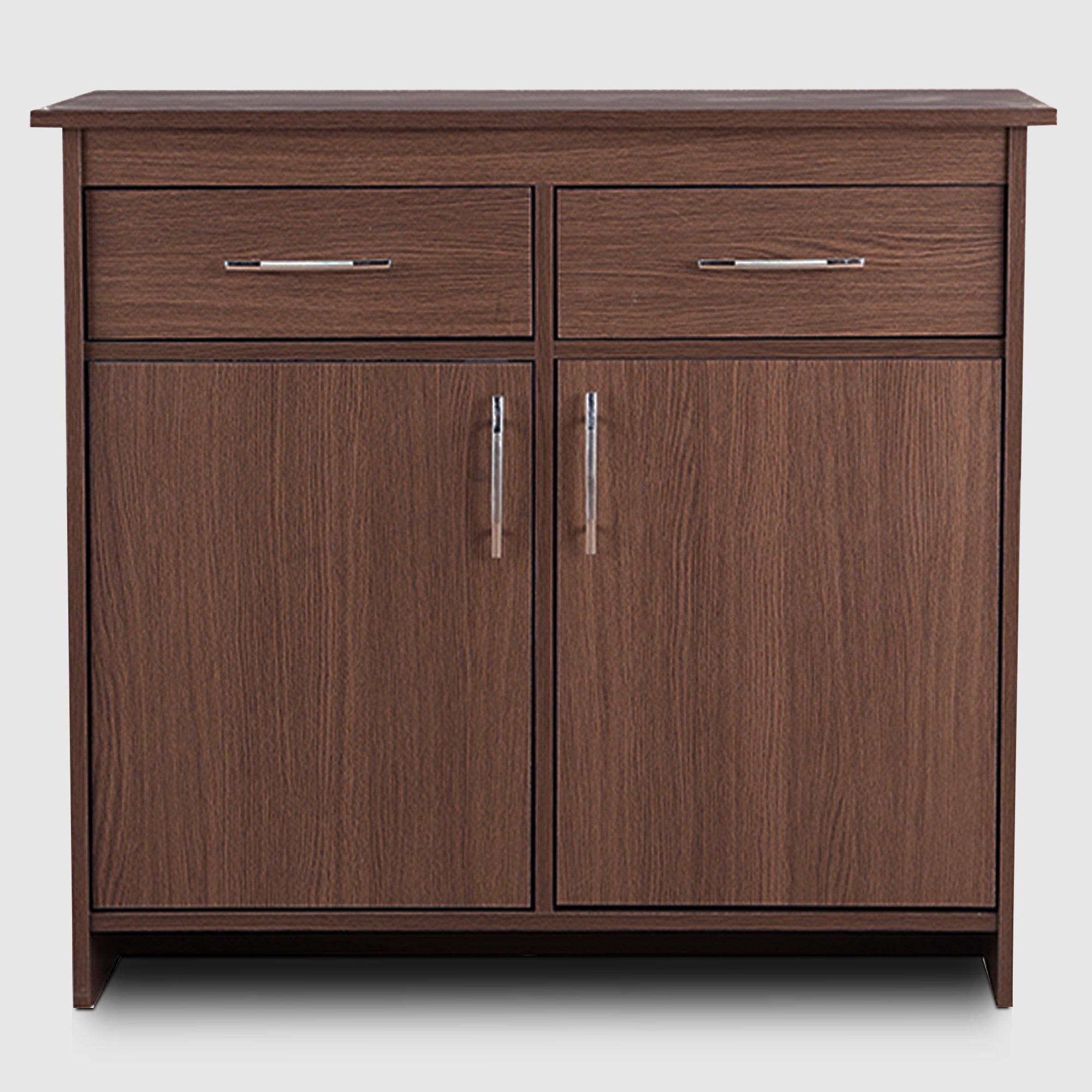 Albert Engineered Wood 2 Door Cabinet in Oak Colour