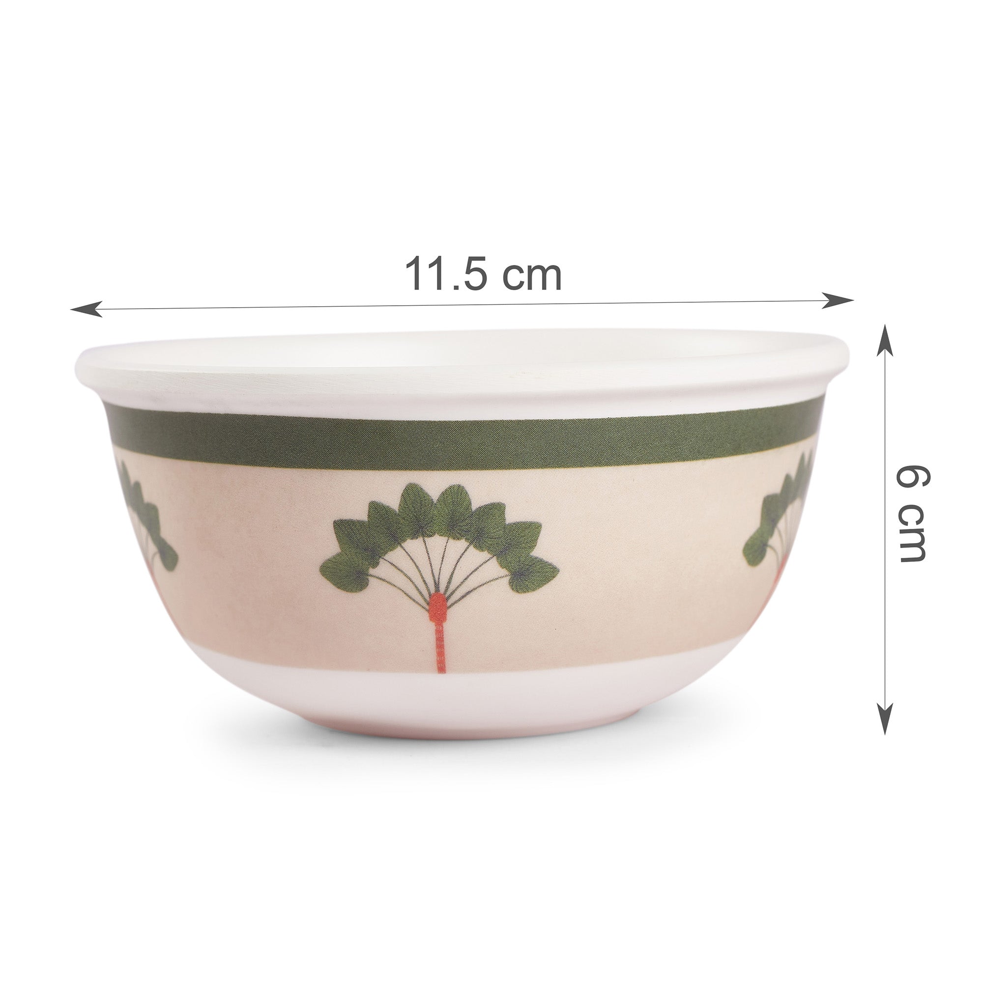Living Essence Oasis Soup Bowl 4.5 inch Set of 4Pcs