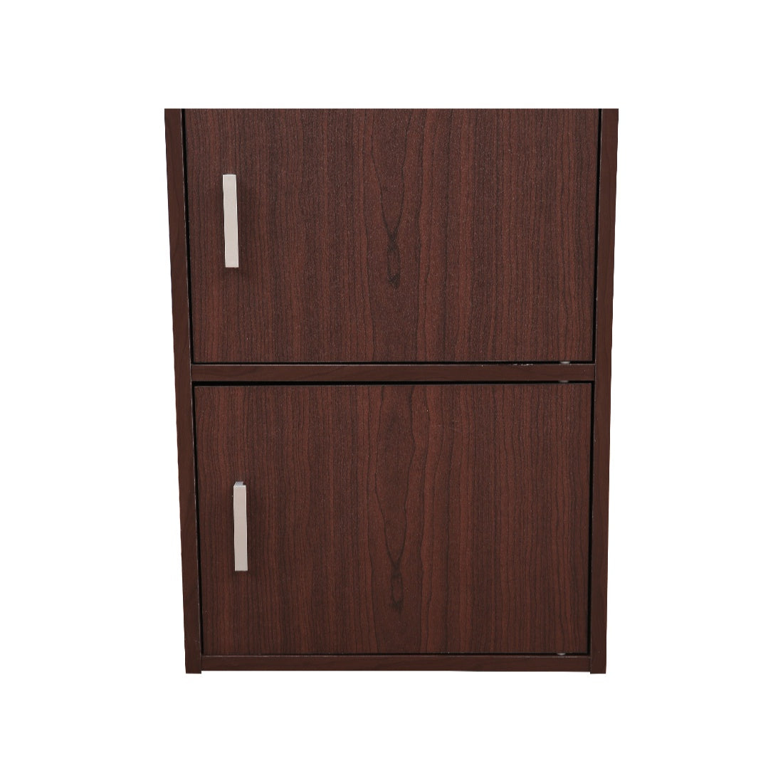 Albert Engineered Wood 5 Tier Cabinet in Cherry Brown Colour
