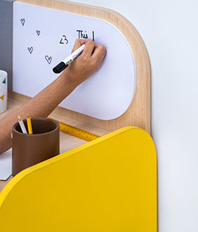 Rockstar  Study Desk in Yellow Colour