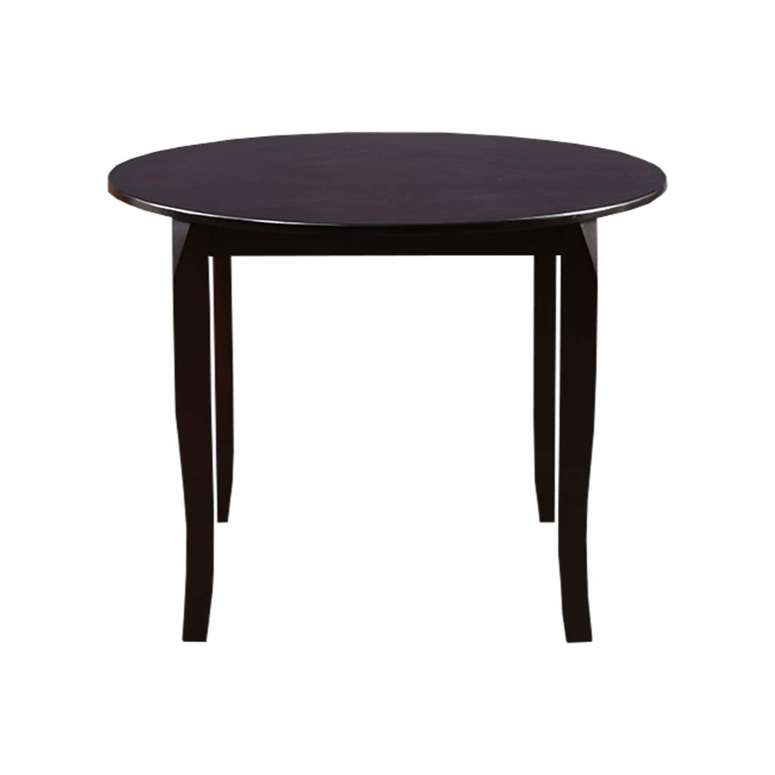 Cardiff Rubber Wood Four Seater Dining Table in Expresso Colour