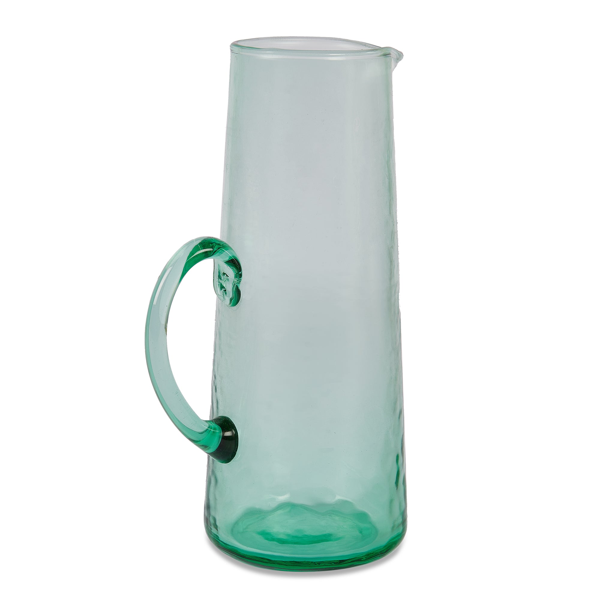 Ikigai Hammered Water Jug 1300ml in Green Colour