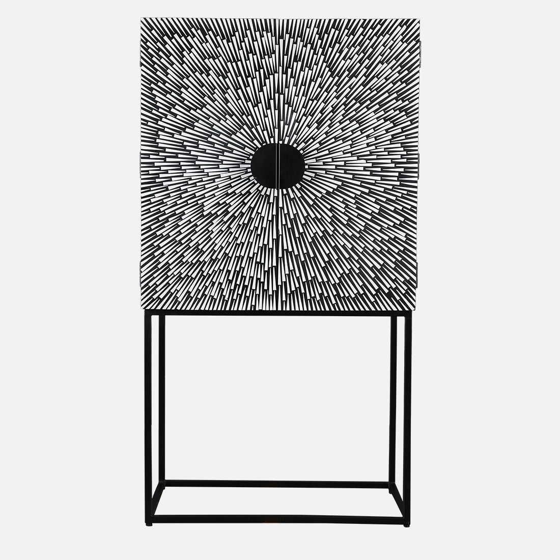 Ember  Bar Unit in White and Black Colour