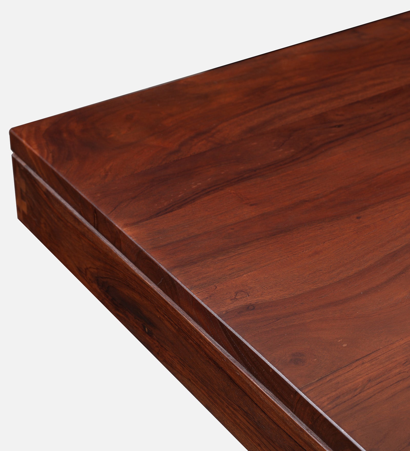 Marvis Sheesham Wood(Rosewood) Six Seater Dining Table in Walnut Colour