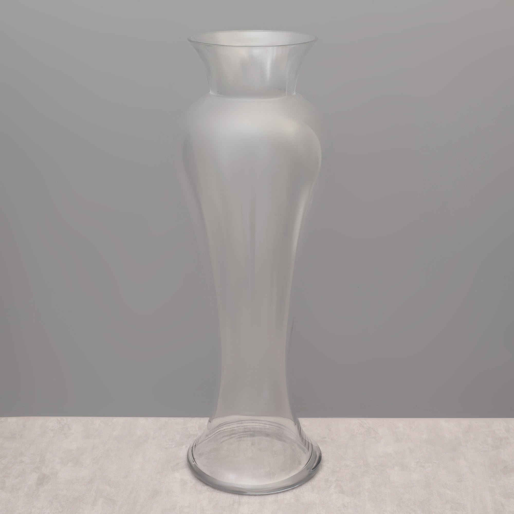 EDEL CLASSIC URN SHAPED CLEAR GLASS VASE LARGE SIZED BY LIVING ESSENCE