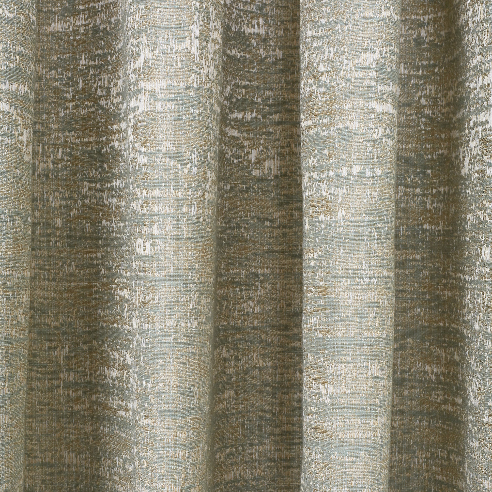 Amour Set of 2 Solid Jacquard Dim Out Curtains 7 Feet in Aqua Colour