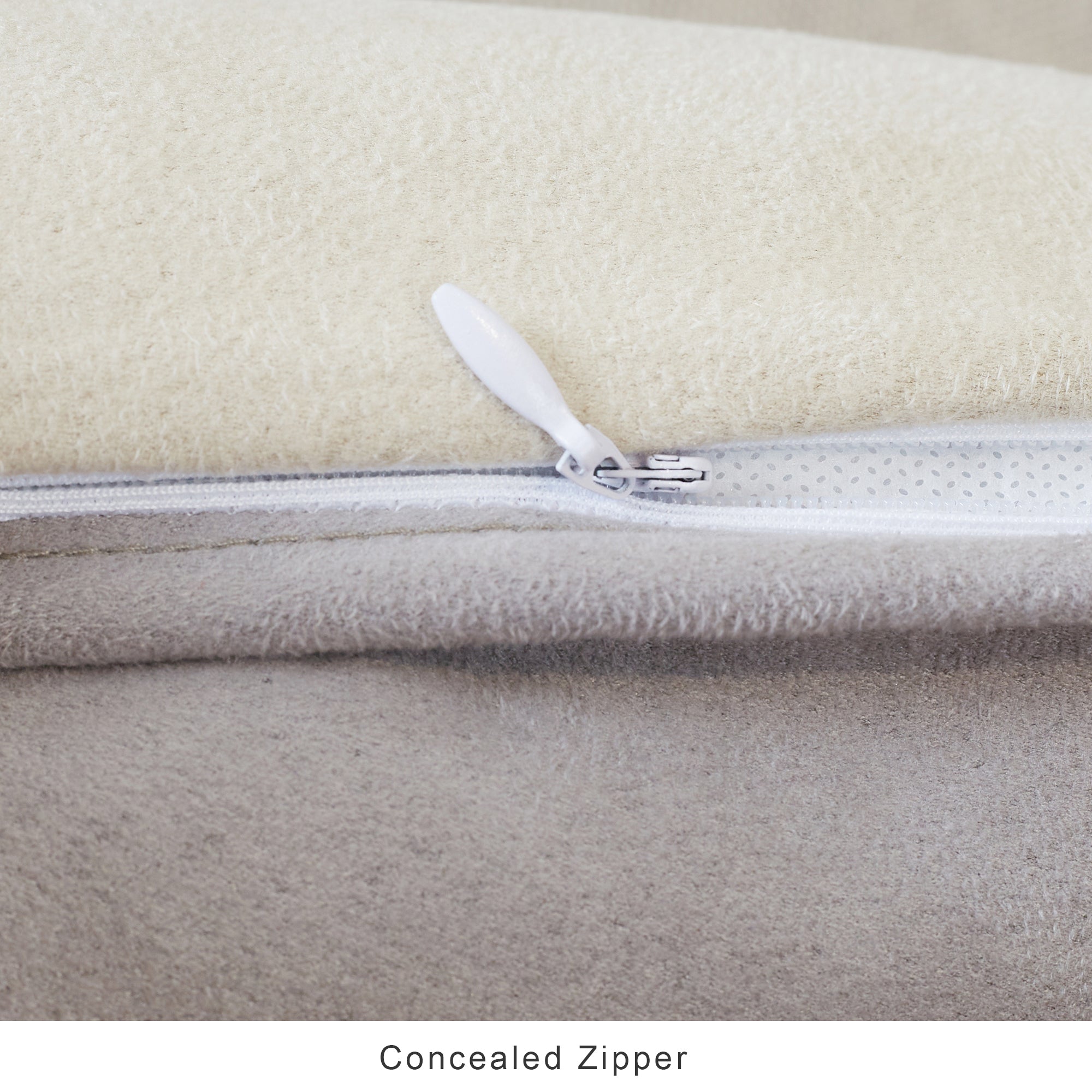 Nora Shades  Reversible Solid Cushion Cover 40X40 Cm in Grey Colour