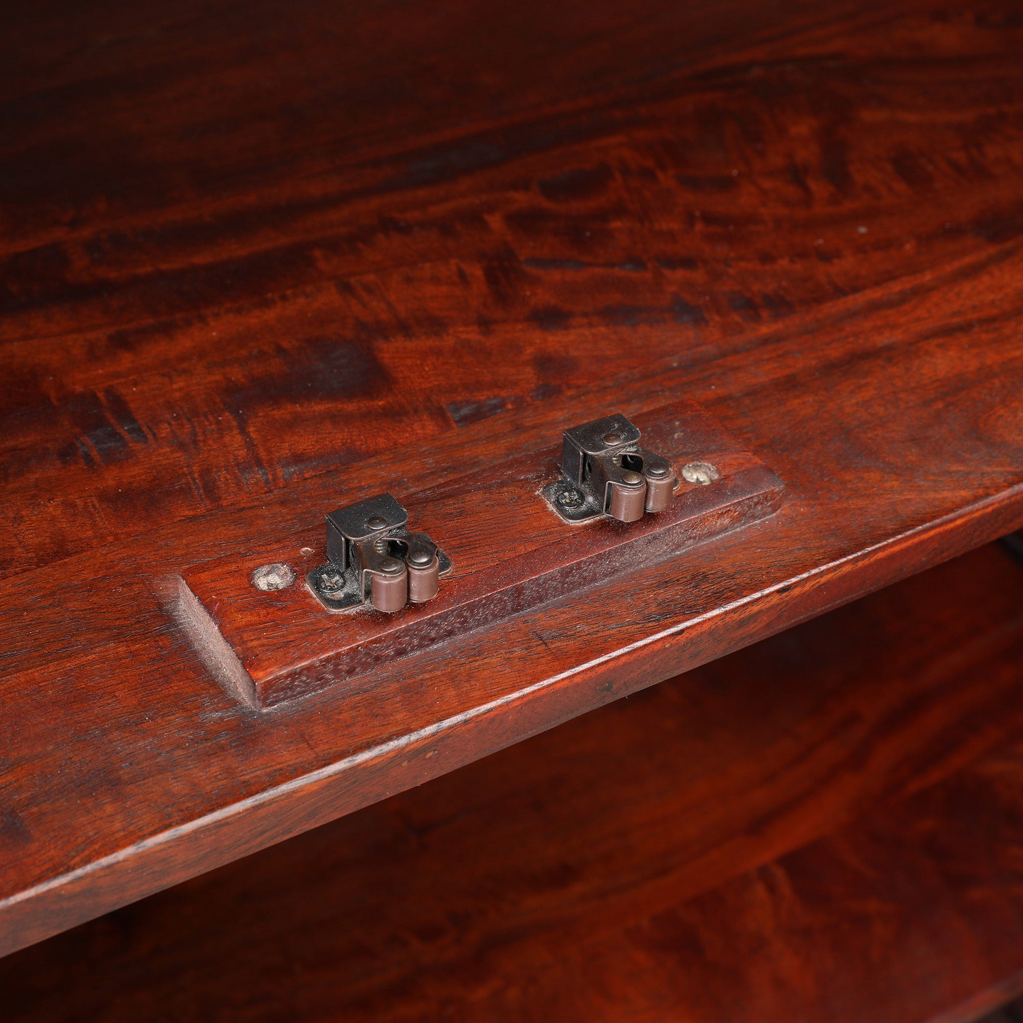 Phoolkari Solidwood Book Shelves in Honey Walnut Colour