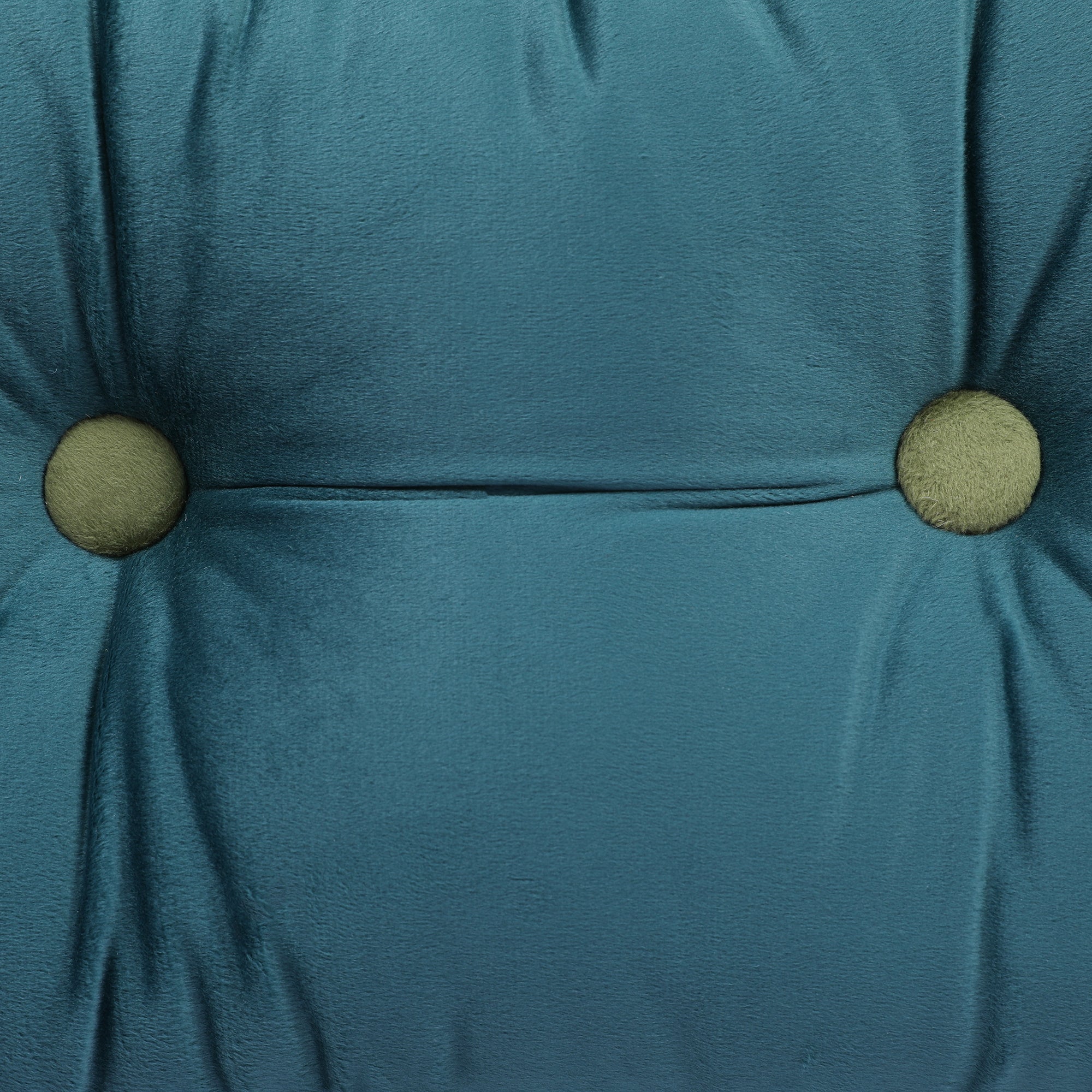 Velvet Solid Dori Filled Cushion Aqua, 30X45cm