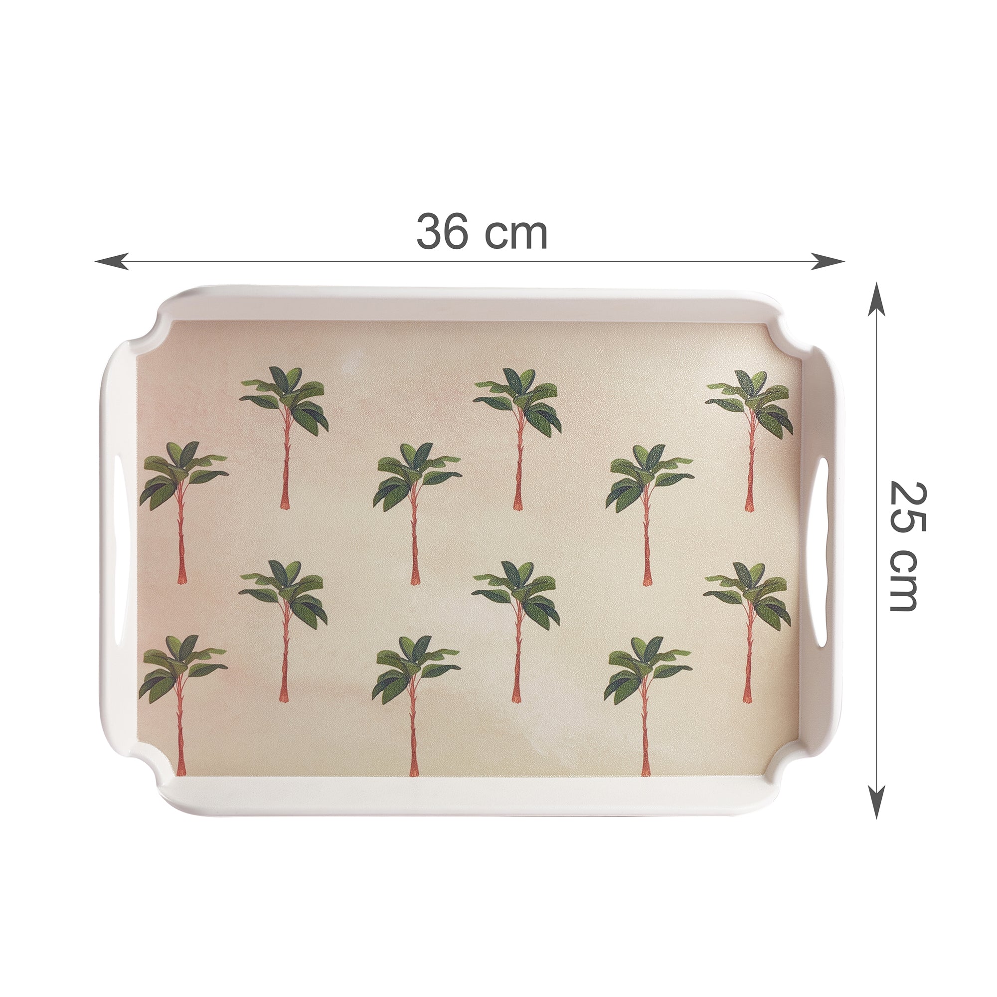 Oasis Melamine Large Tray in Multi Colour