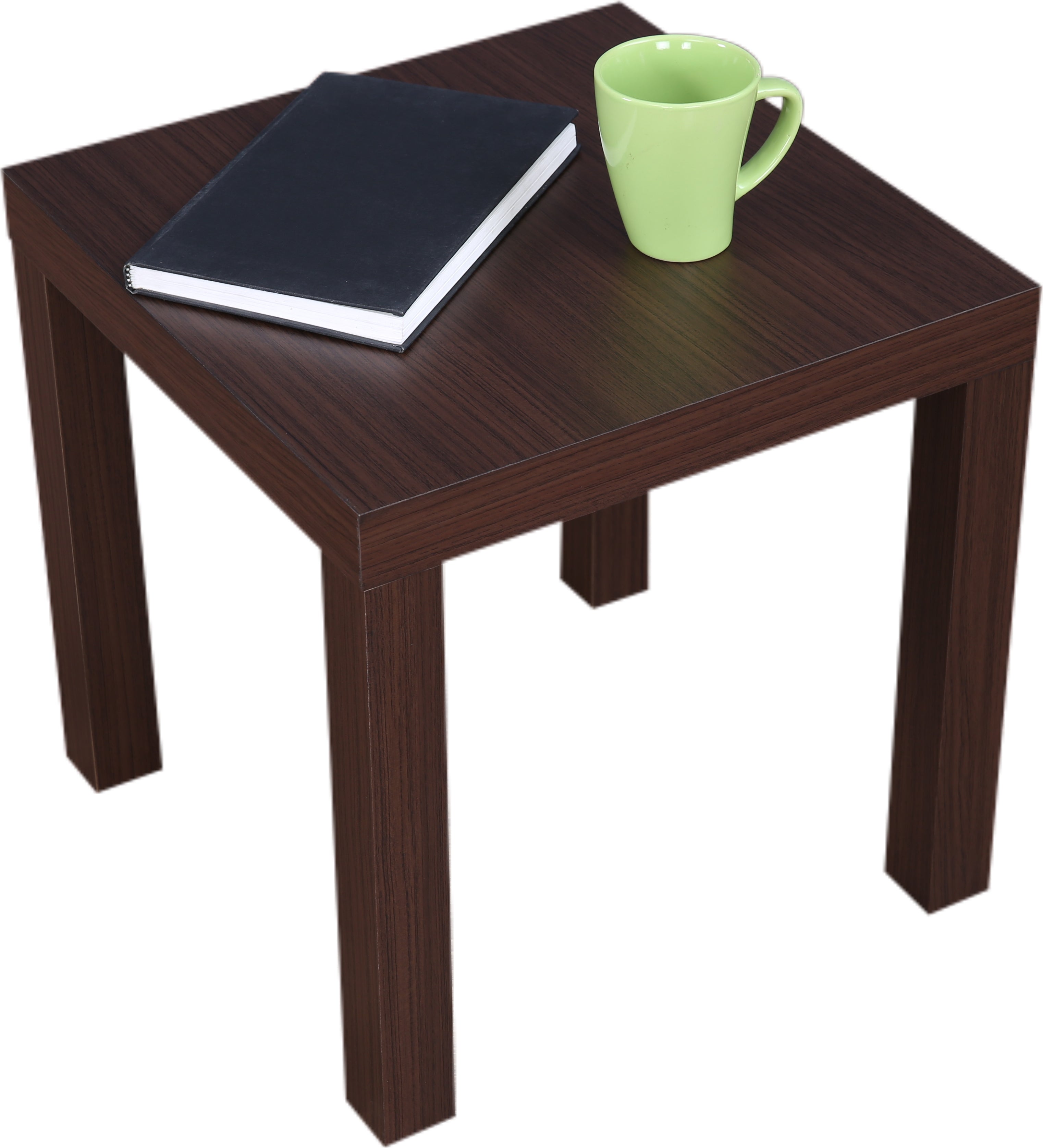 Larix Side Table in Walnut Colour