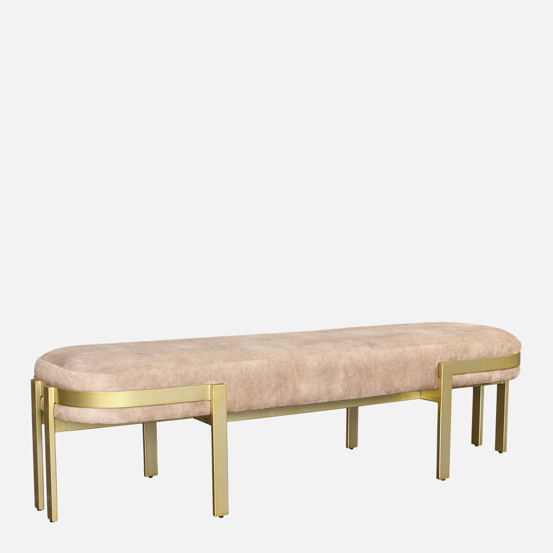 Seraphine Bed Bench in Beige Colour