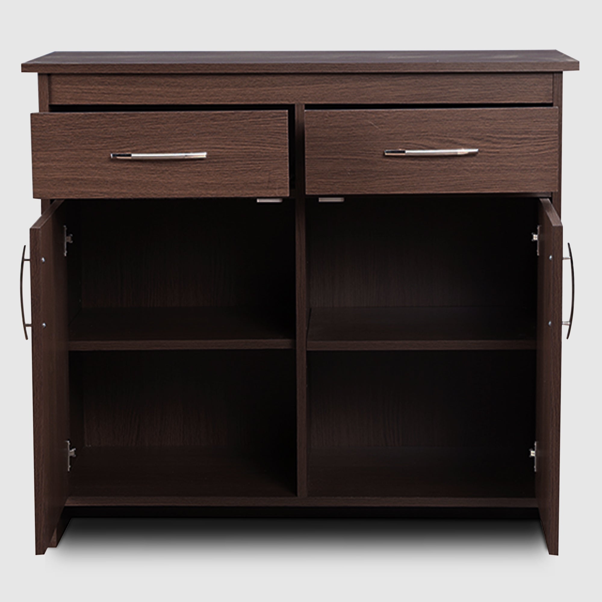 Albert Engineered Wood 2 Door Cabinet in Oak Colour