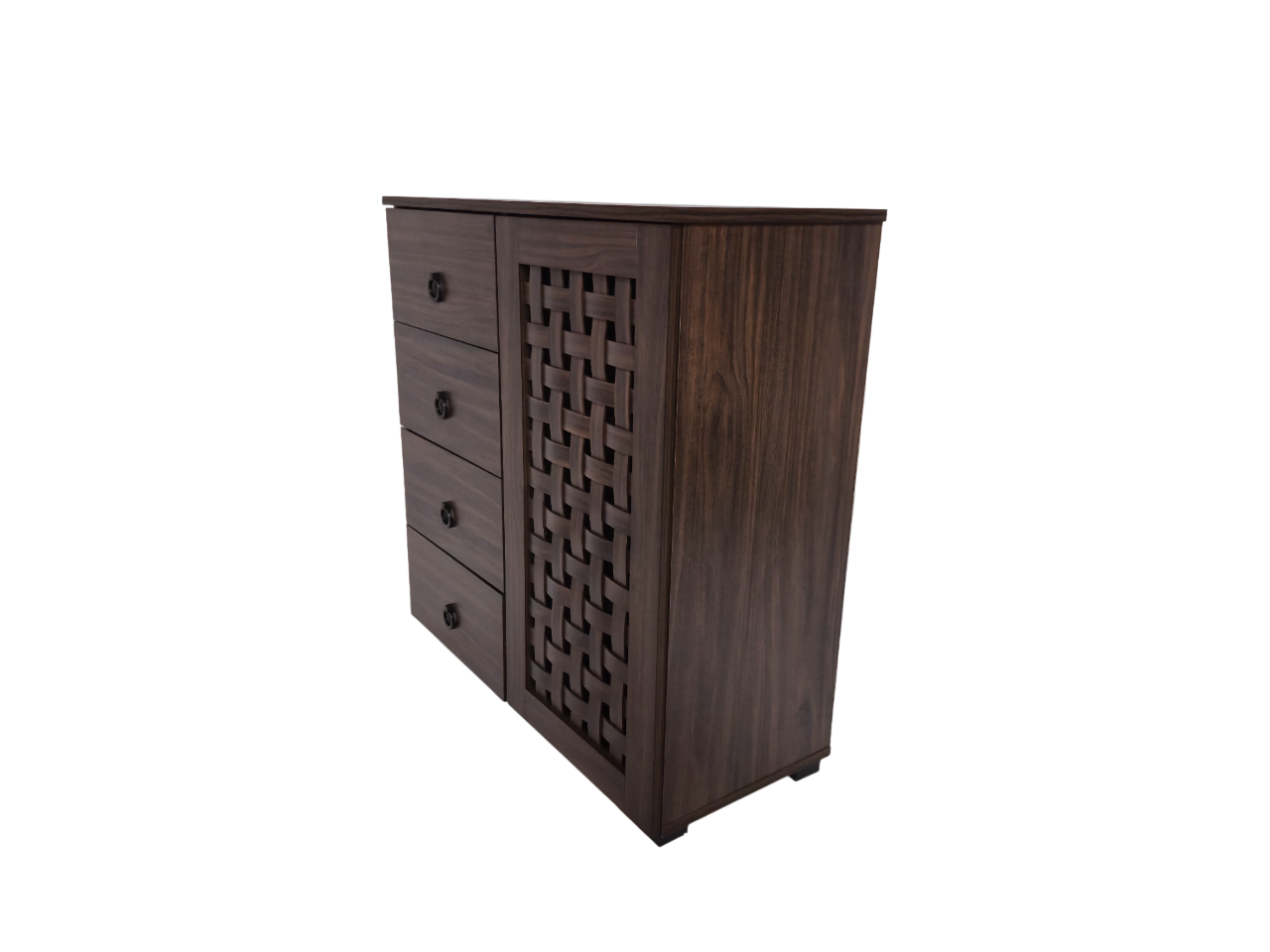 NESTE 1 DOOR & 4 DRAWERS LIVING CABINET