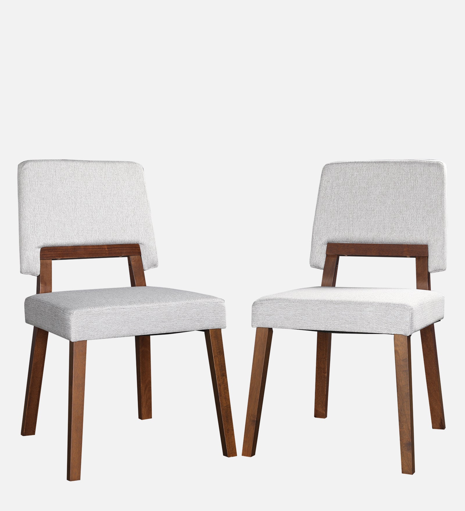 Lillian Solidwood Six Seater Dining Set With Bench in Walnut Colour