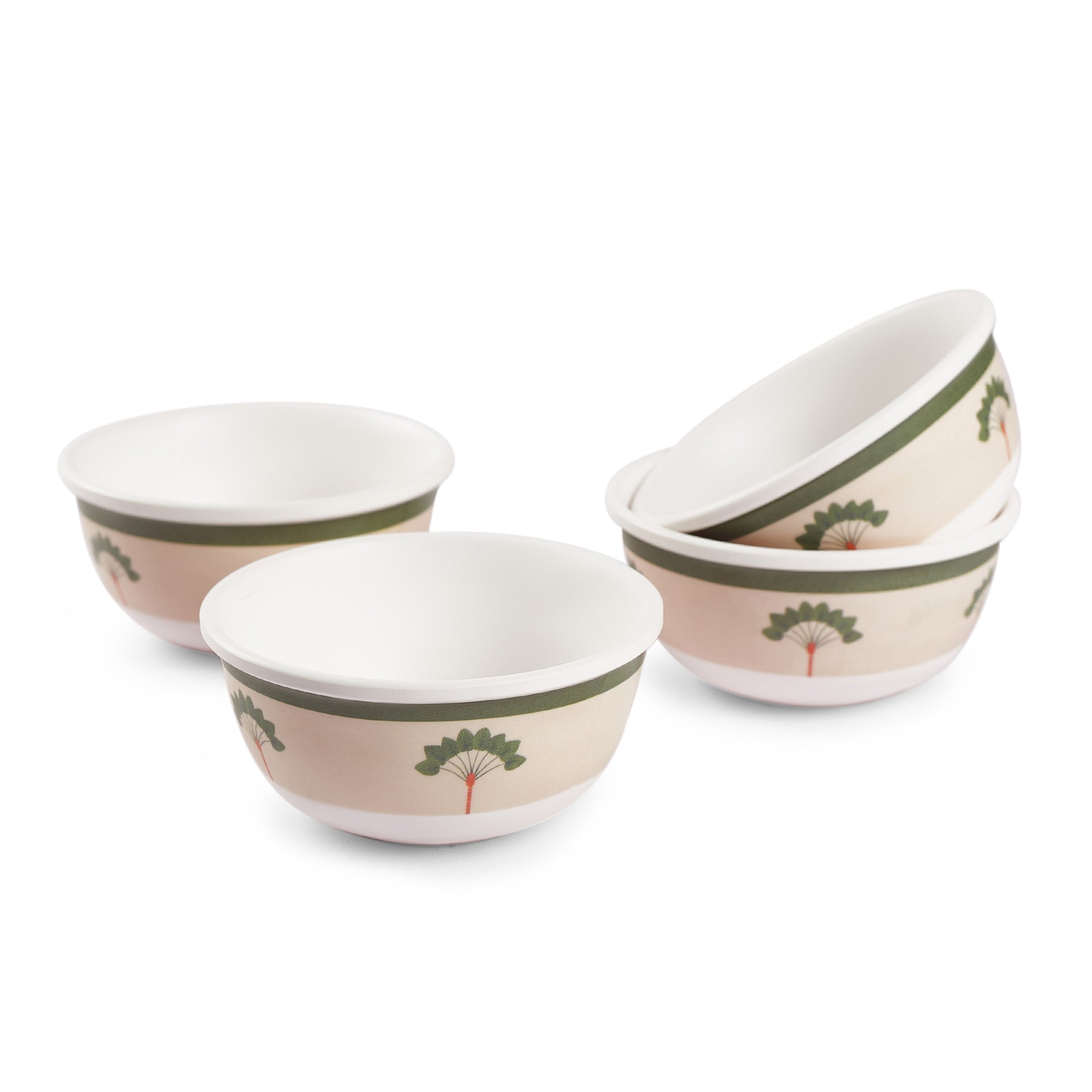 Living Essence Oasis Veg Bowl 4 inch Set of 4Pcs