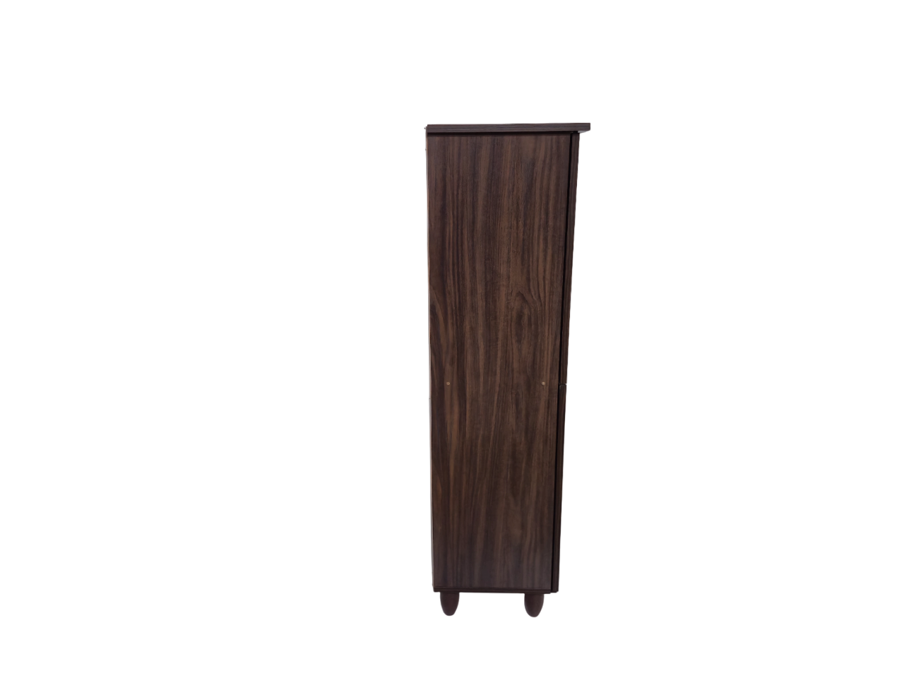 Neste 4 Door Shoe Rack in Walnut Colour
