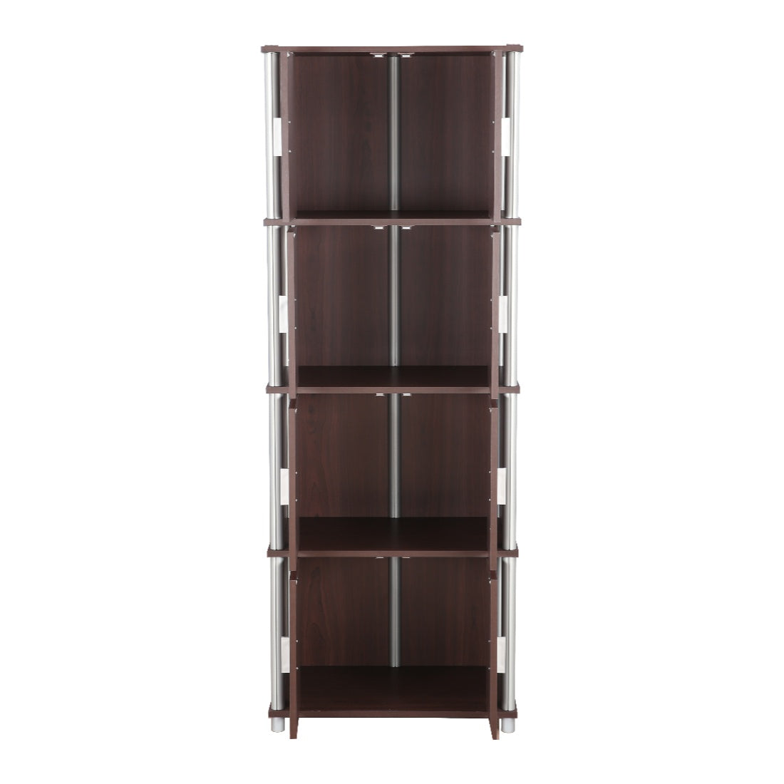 Jacob Engineered Wood Multipurpose Cabinet in Cherry Brown Colour