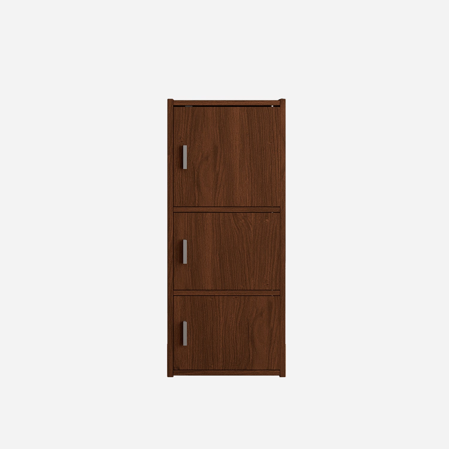 Albert Engineered Wood 3 Tier Cabinet in Oak Colour