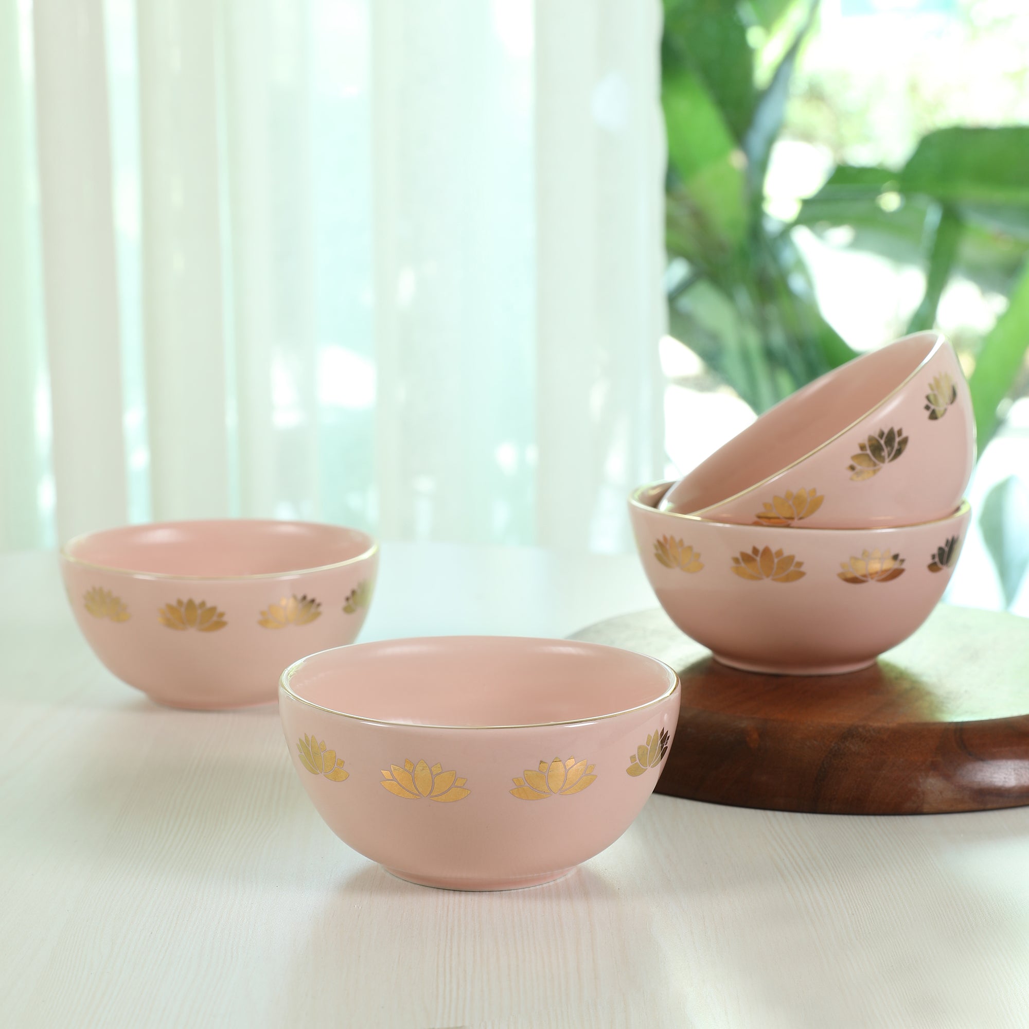 Living Essence Vanya Veg Bowl 11 Cm Set of 4Pcs