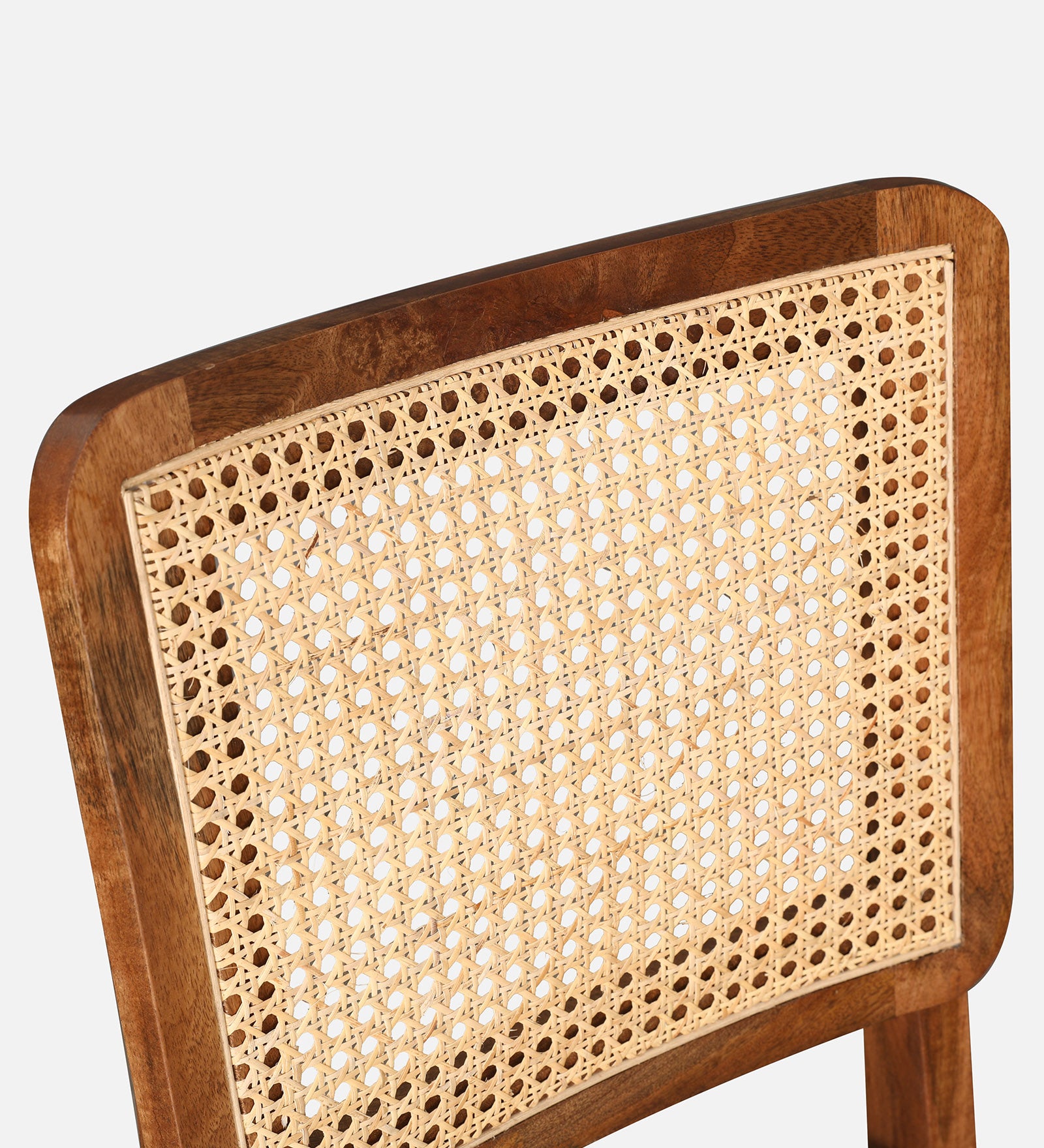 Siam Marble Top Dining Chair (Set Of 2) in Walnut Colour