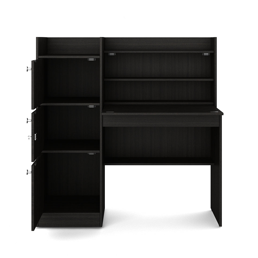 Venus Engineered Wood Study Table in Wenge Colour