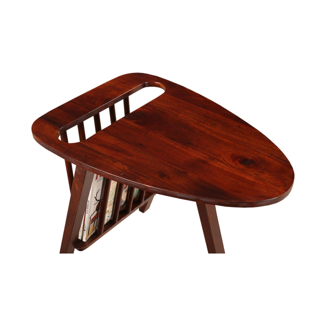 Noel Mango Wood Table in Walnut Colour
