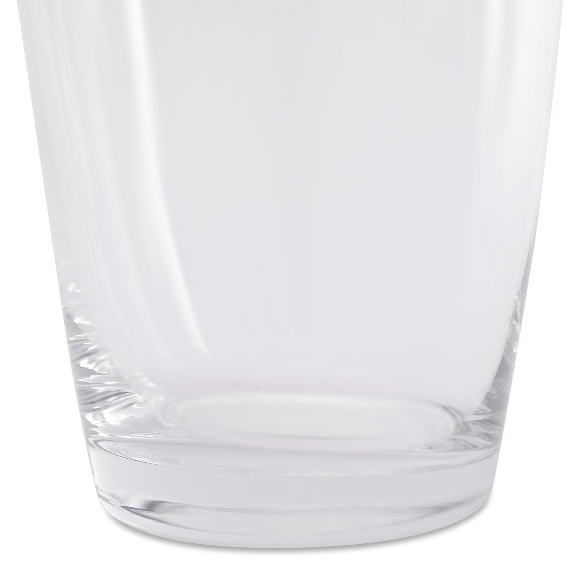 EDEL CLASSIC CLEAR GLASS MEDIUM SIZED VASE BY LIVING ESSENCE