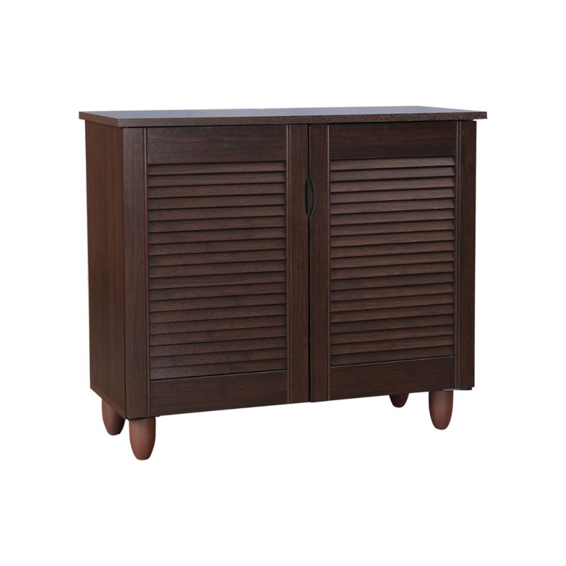 Kaira Engineered Wood Shoe Rack in Wenge Colour