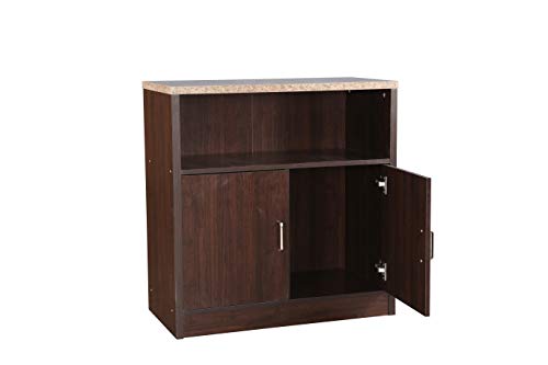 Murano Engineered Wood Small Storage Sideboard in Wenge Colour