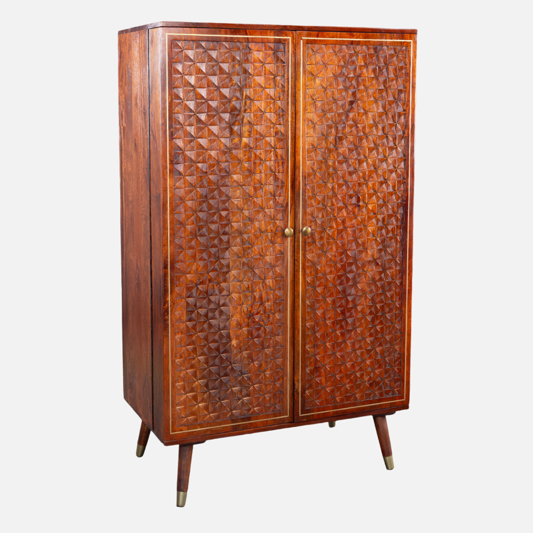 Phoolkari Bar Unit in Honey Colour