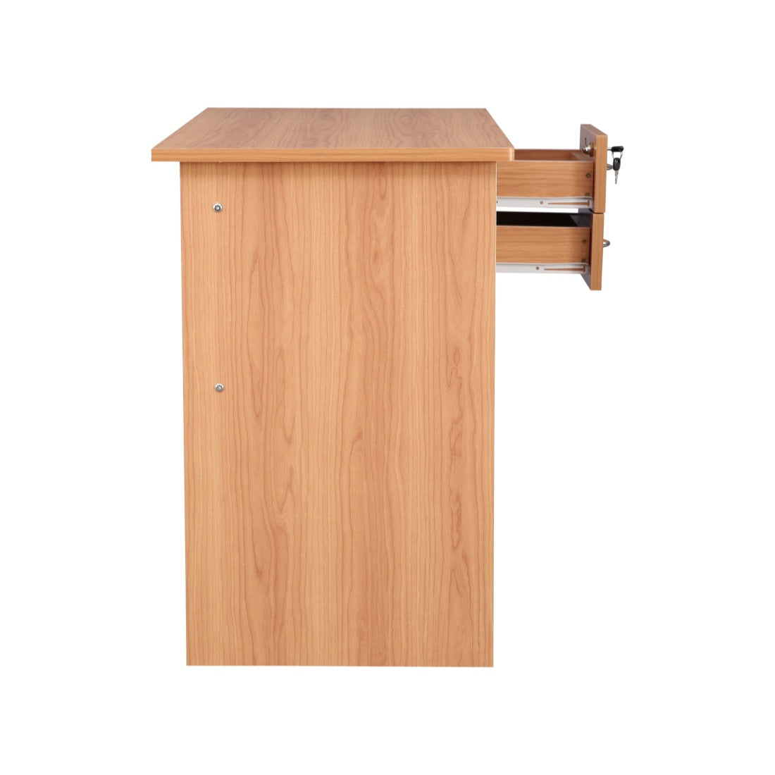 Simply Engineered Wood Study Table in Honey Colour