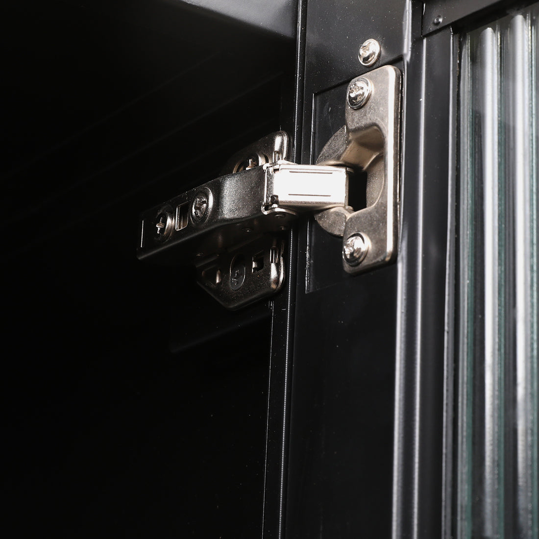 Bracken  Multipurpose Cabinet in Black Colour