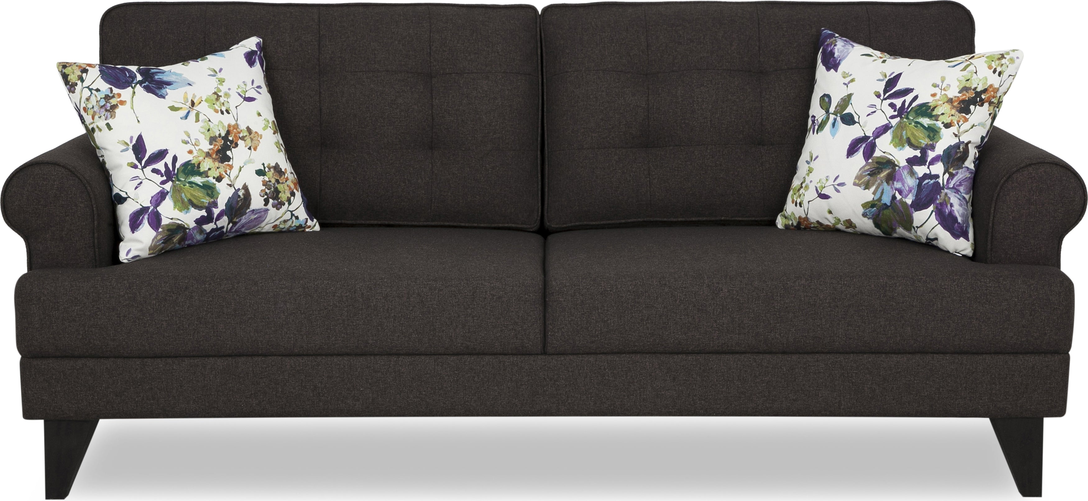 Paddington Fabric 3 Seater Sofa in Brown Colour