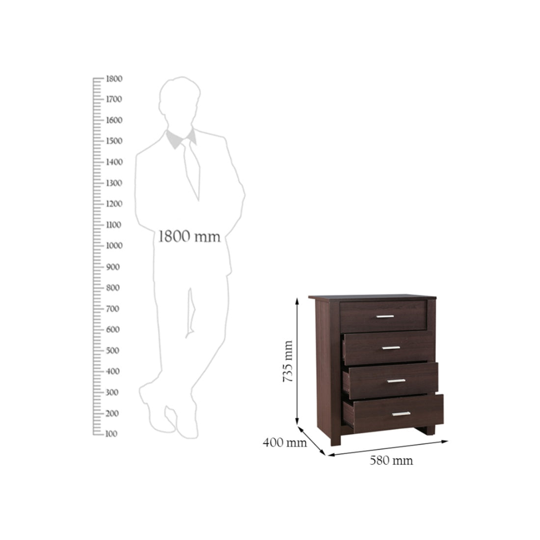 Renley Engineered Wood Multipurpose Cabinet in Beech Colour