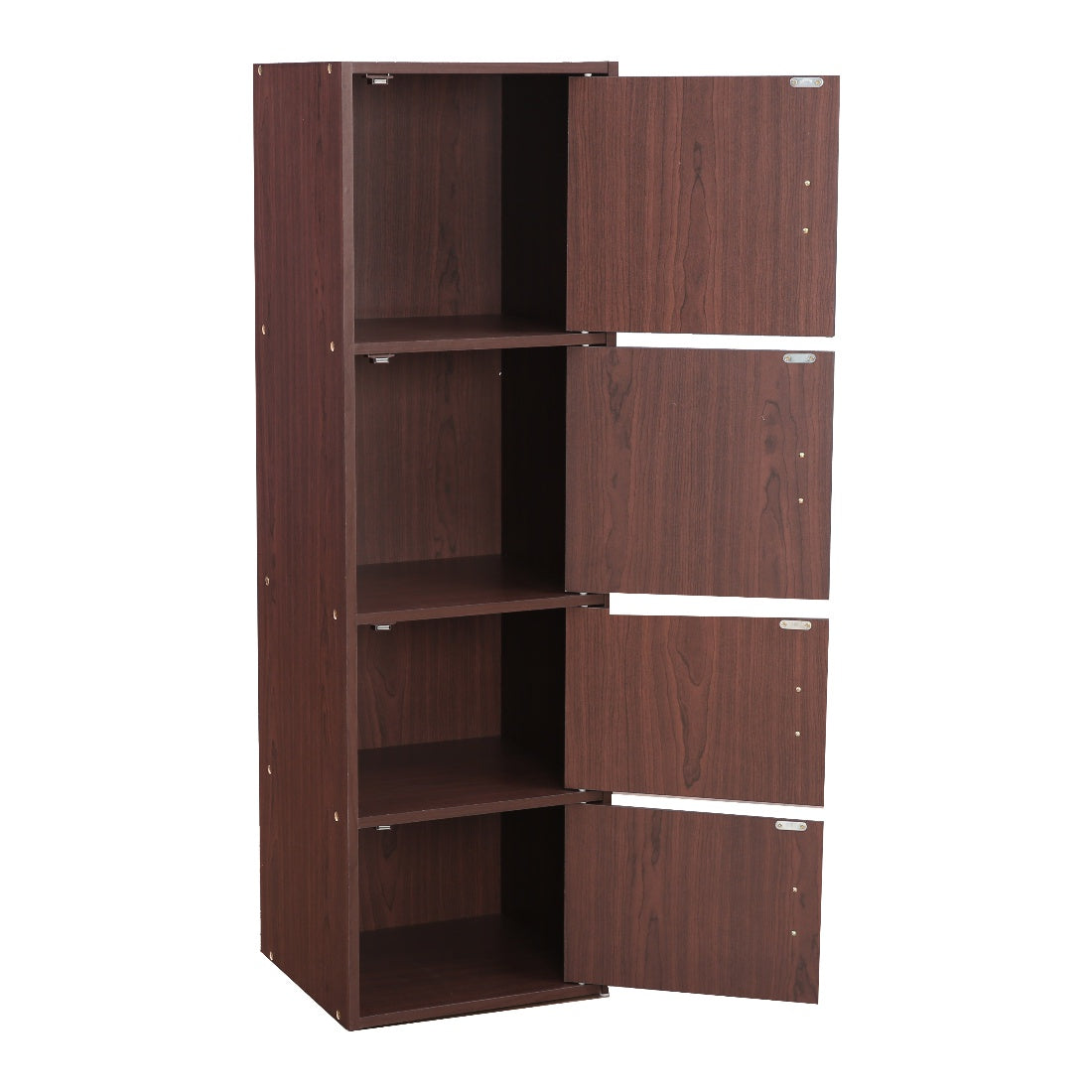 Combo - Buy Albert Engineered Wood 3 Tier + 4 Tier + 3 Tier in Cherry Brown Colour