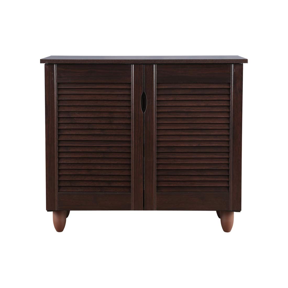 Kaira Engineered Wood Shoe Rack in Wenge Colour