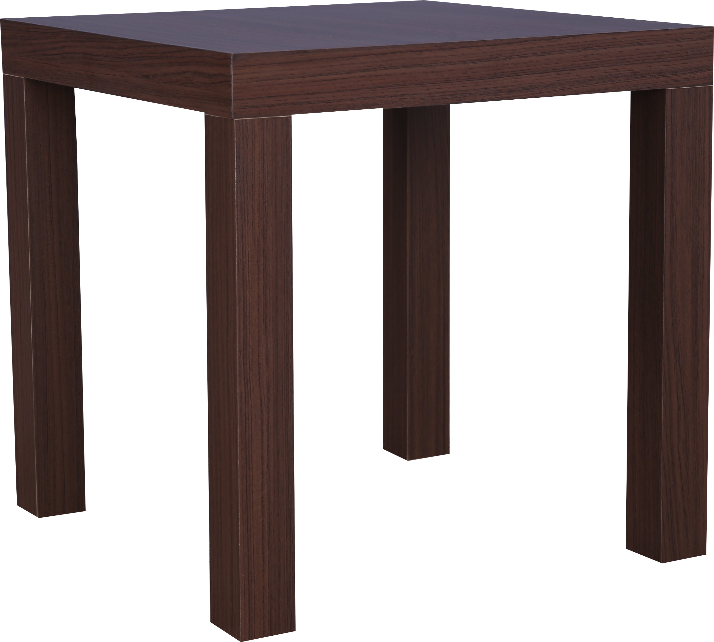 Larix Side Table in Walnut Colour