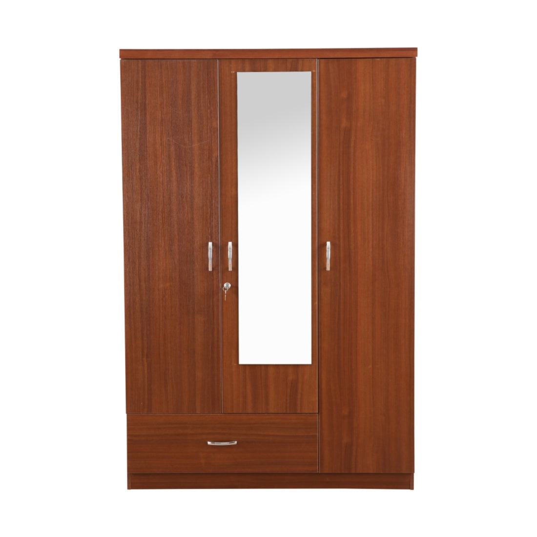 Ultima 3 door wardrobe in Walnut Colour