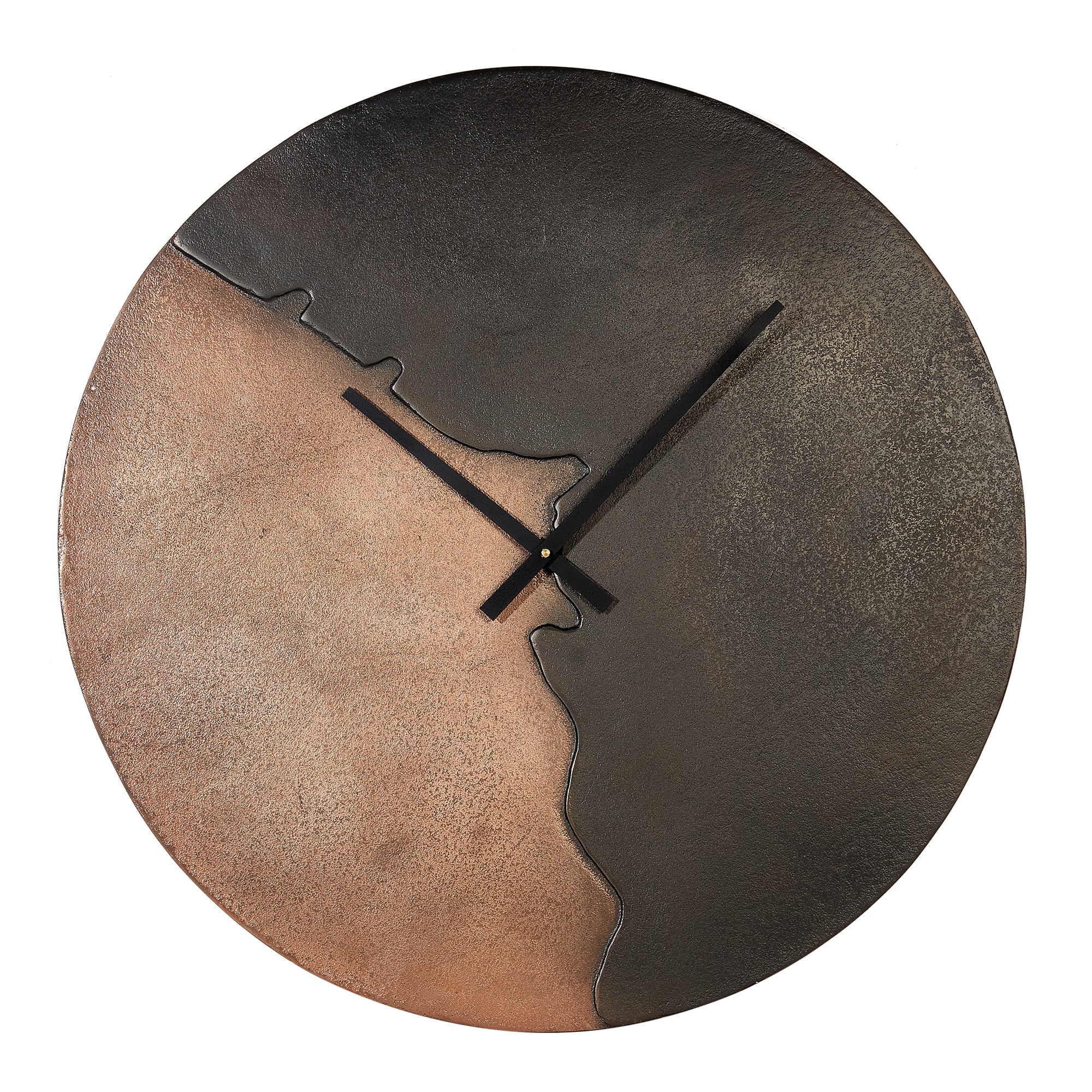 Magna Metal Clocks 58 Cm in Copper Colour