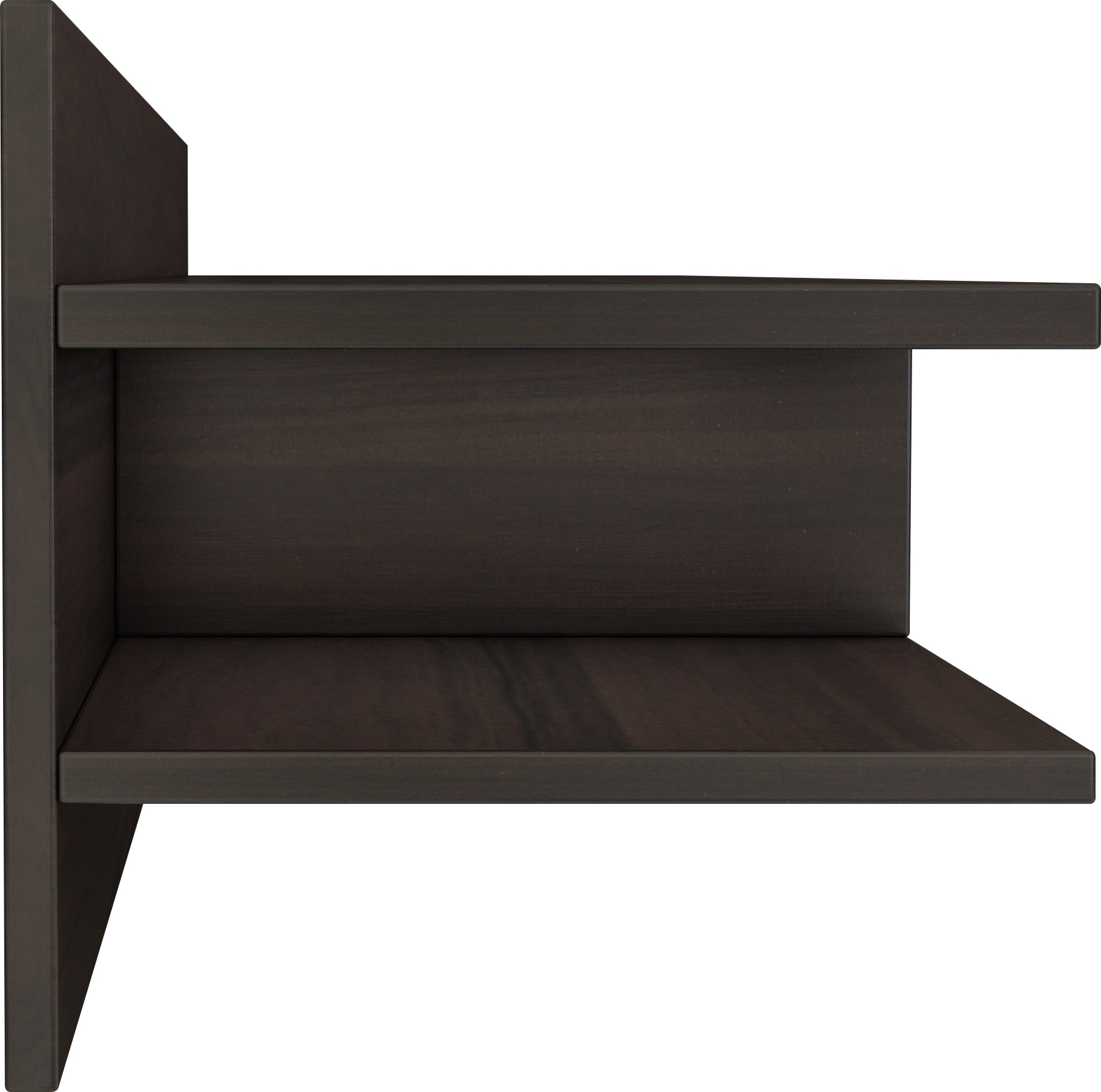 Cash Engineered Wood Wall Unit in Dark Walnut Colour