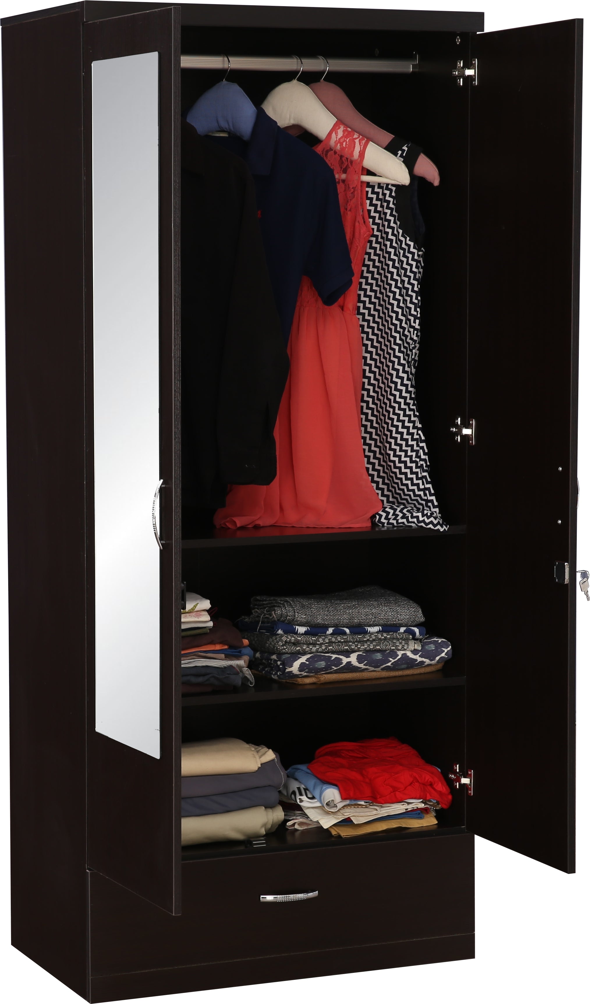 Utsav 2 door wardrobe in Wenge Colour