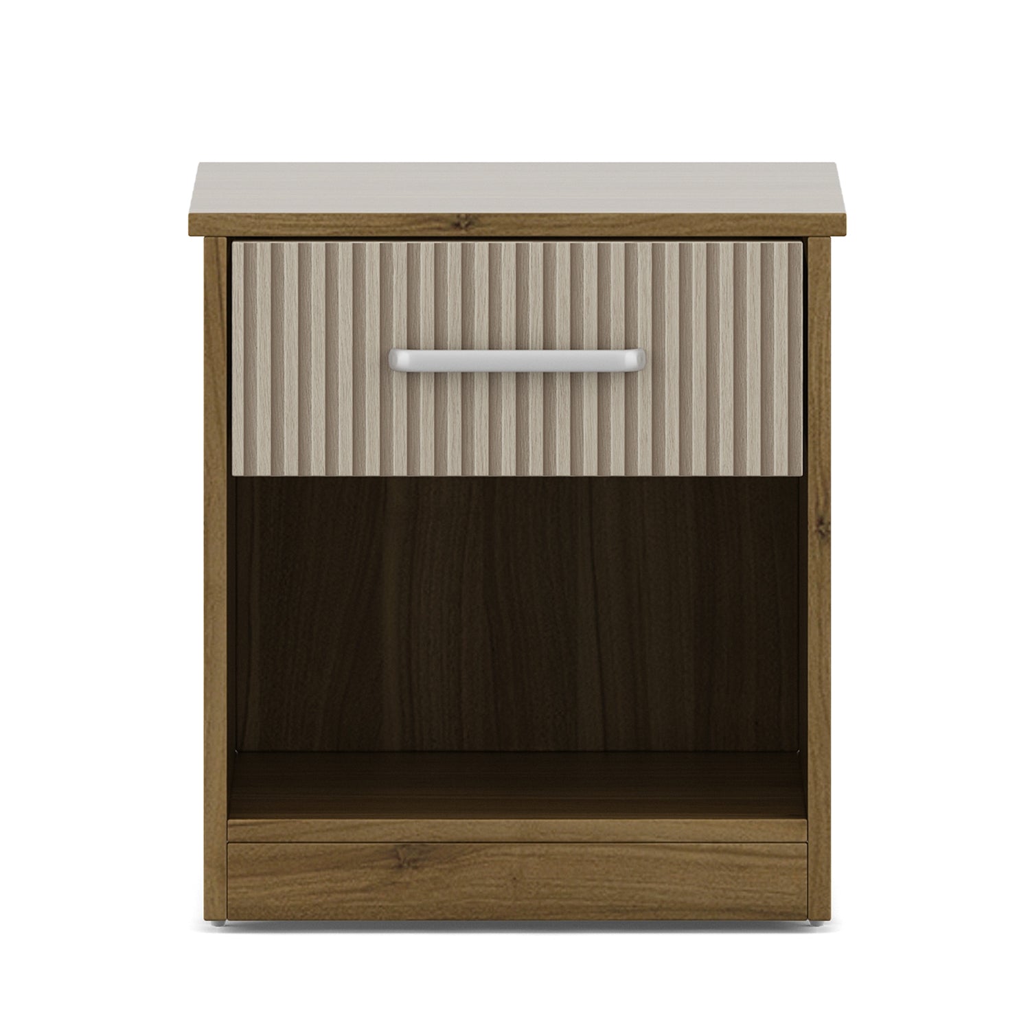 Diago Night Stand In Natural Teak Color