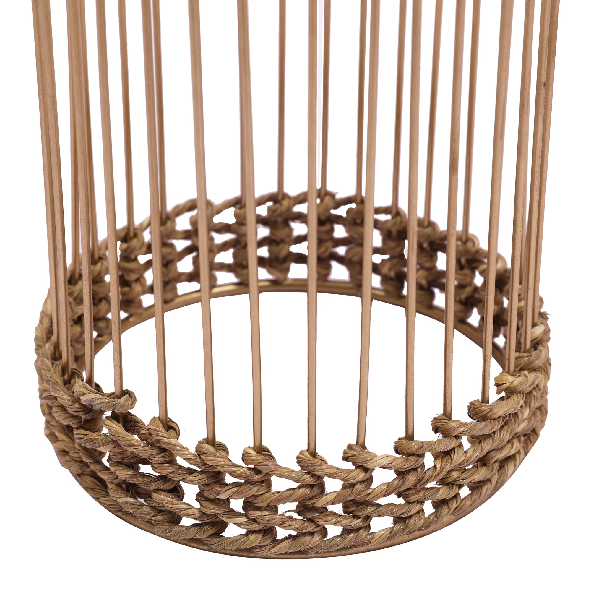 Cosmos Metal Planter 61 cm in Gold Colour