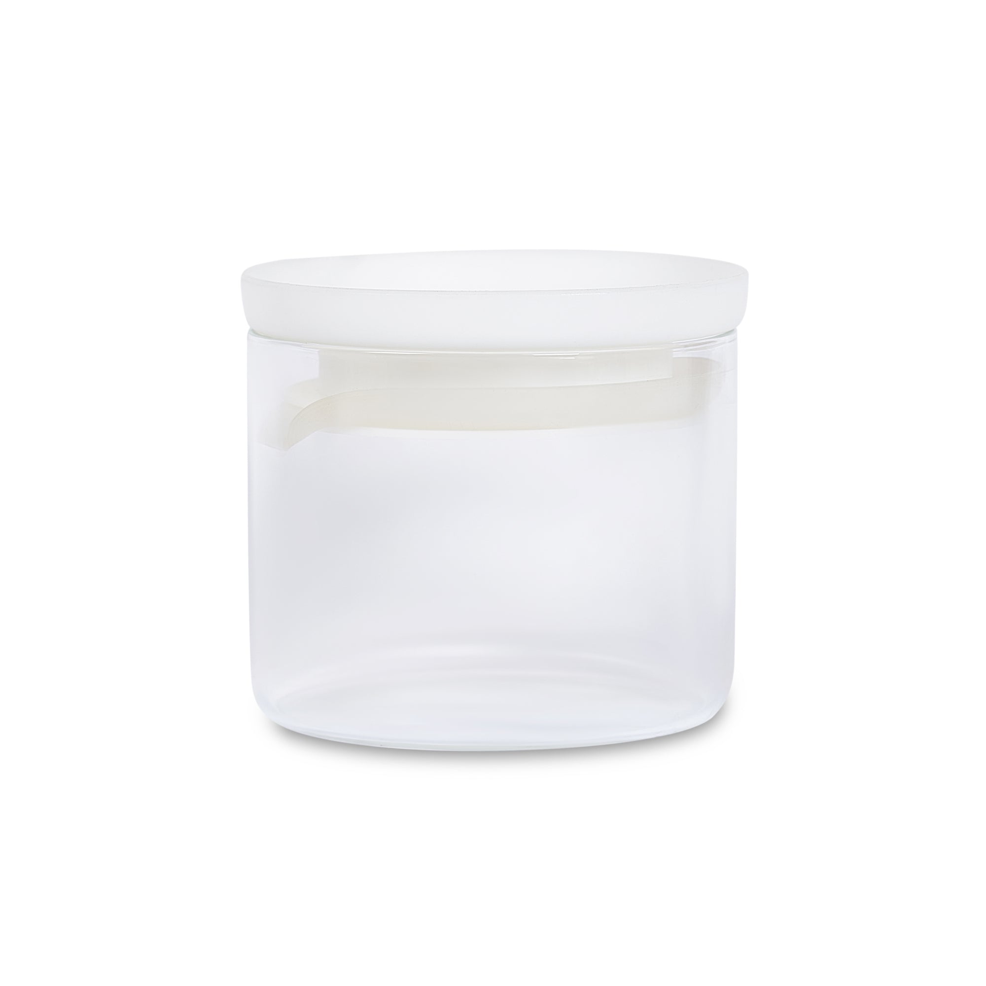 Fiesta Borosilicate Glass Pantry Storage Jar Set of 5 in Clear Colour