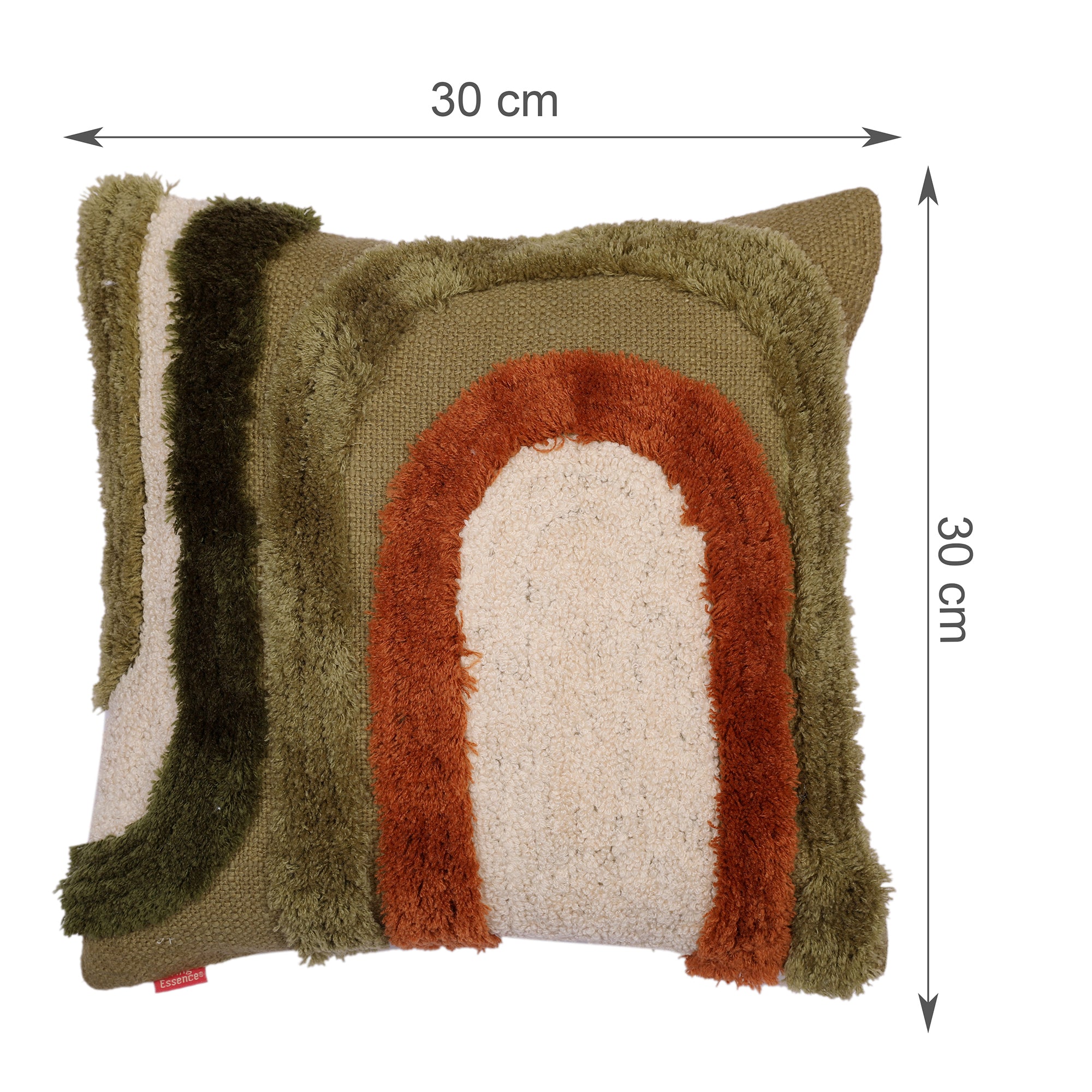 Modern Chic Cushion Cover Multi Green, 30X30cm