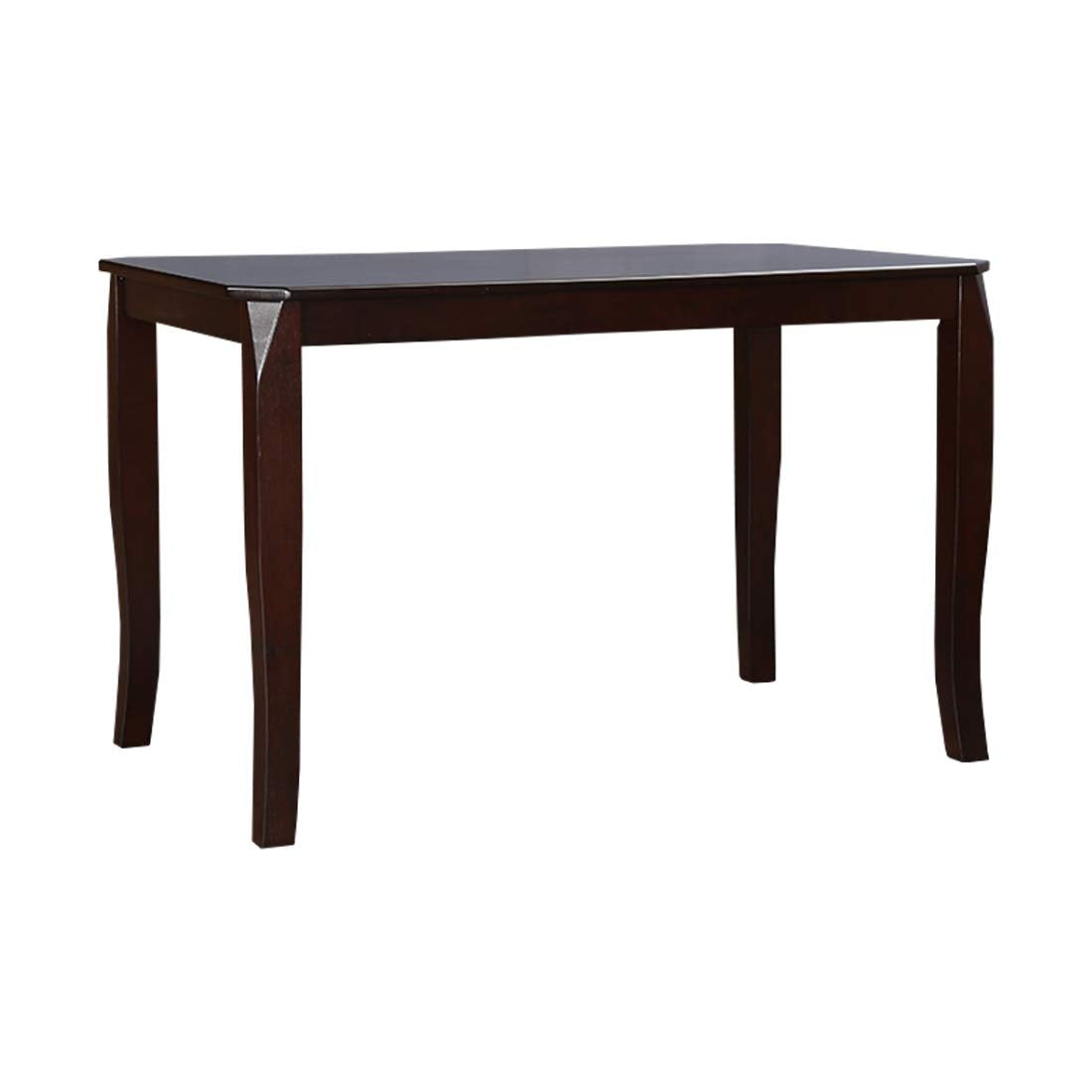 Cardiff Solid Wood 4-Seater Dining Table in Mocha Finish