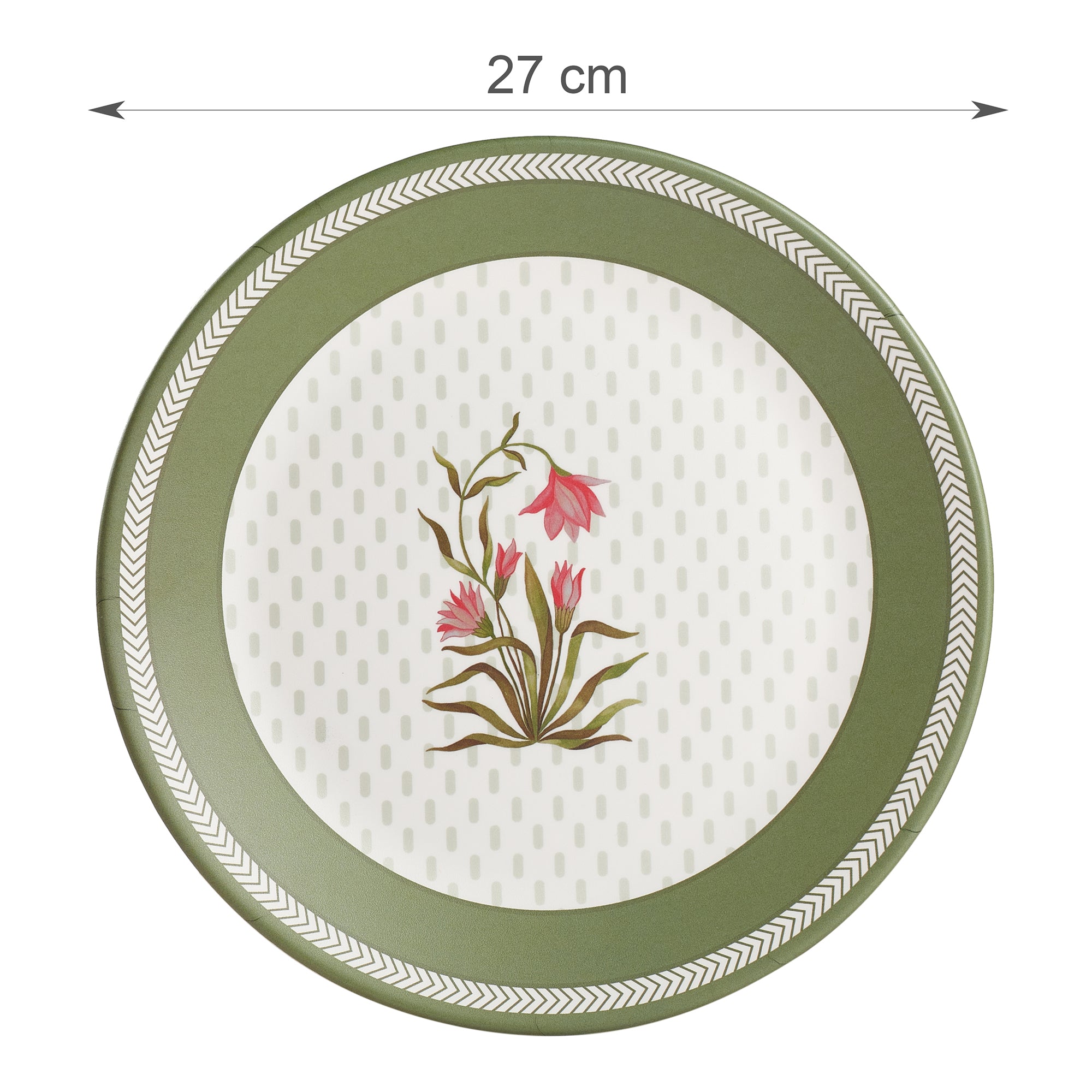 Living Essence Nelumbra Dinner Plate 10.8 Inch Set of 2Pcs