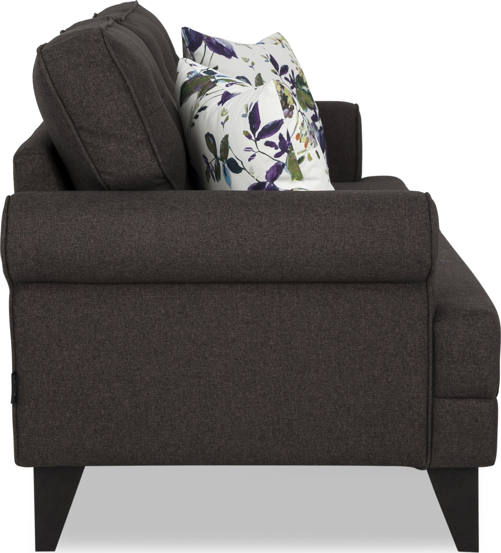 Paddington Fabric 3 Seater Sofa in Brown Colour